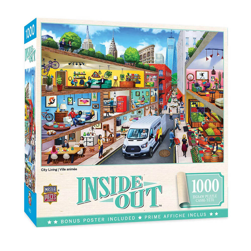 MP Inside Out Puzzle (1000 PCs)