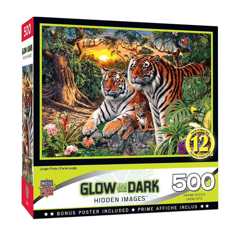 MP Hidden Image Glow Puzzle (550pcs)