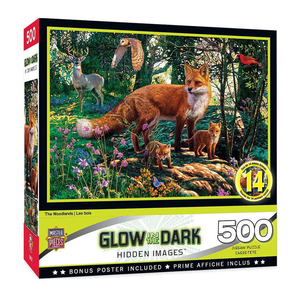 MP Hidden Image Glow Puzzle (550st)