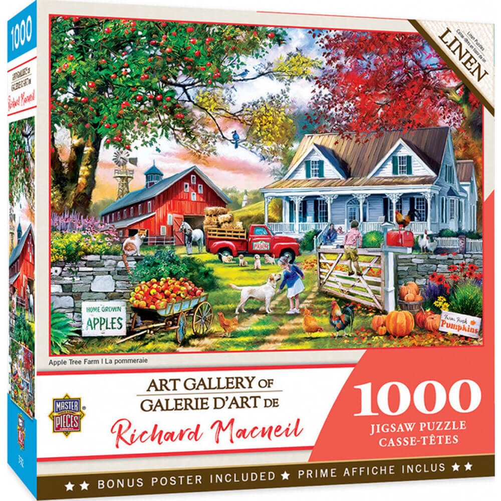 Puzzle de galerie d'art des chefs-d'œuvre 1000pc