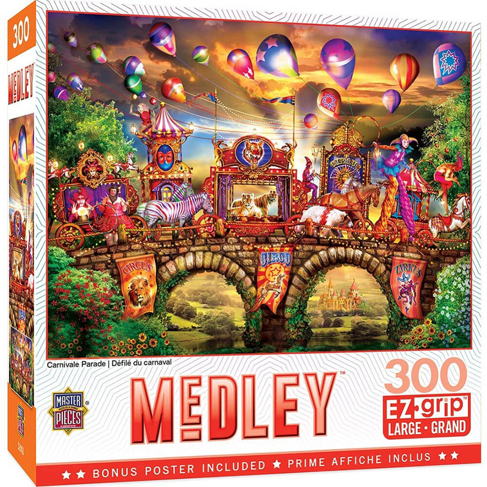 Arcydzieła Ezgrip Medley 300pc Puzzle