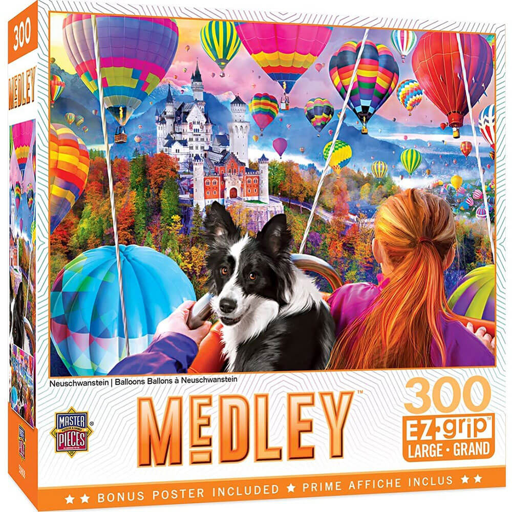 Arcydzieła Ezgrip Medley 300pc Puzzle