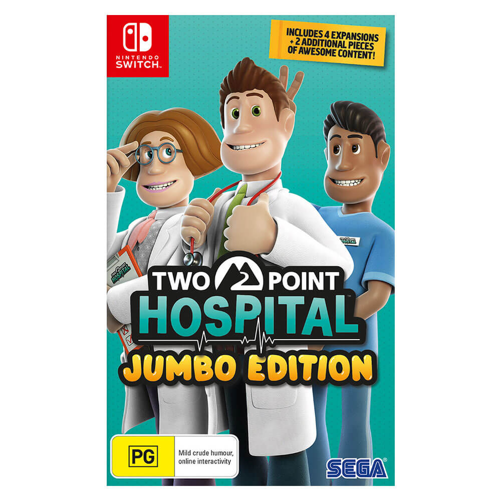 Juego de la edición Jumbo Hospital de dos puntos