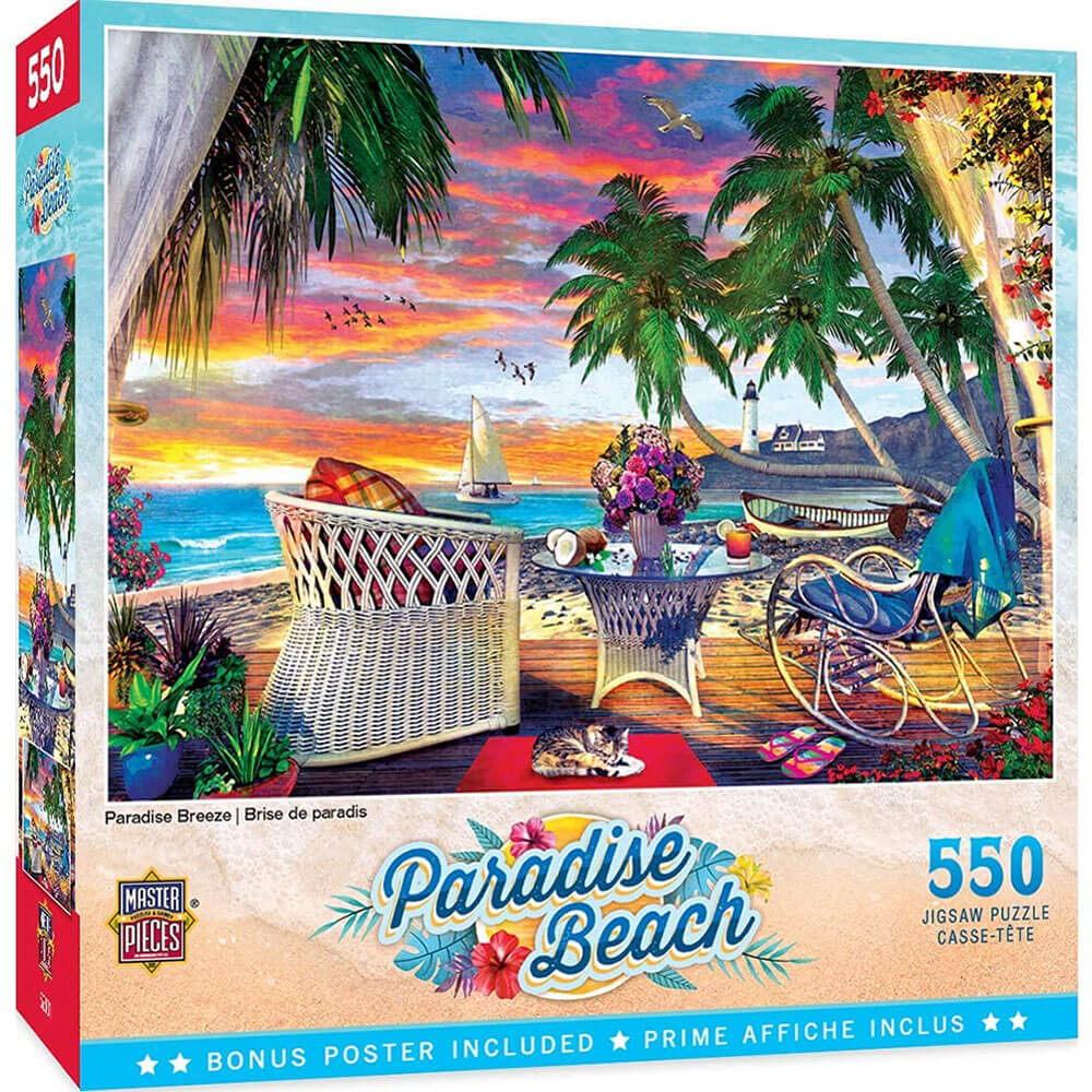 Arcydzieła Paradise Beach 550pc Puzzle