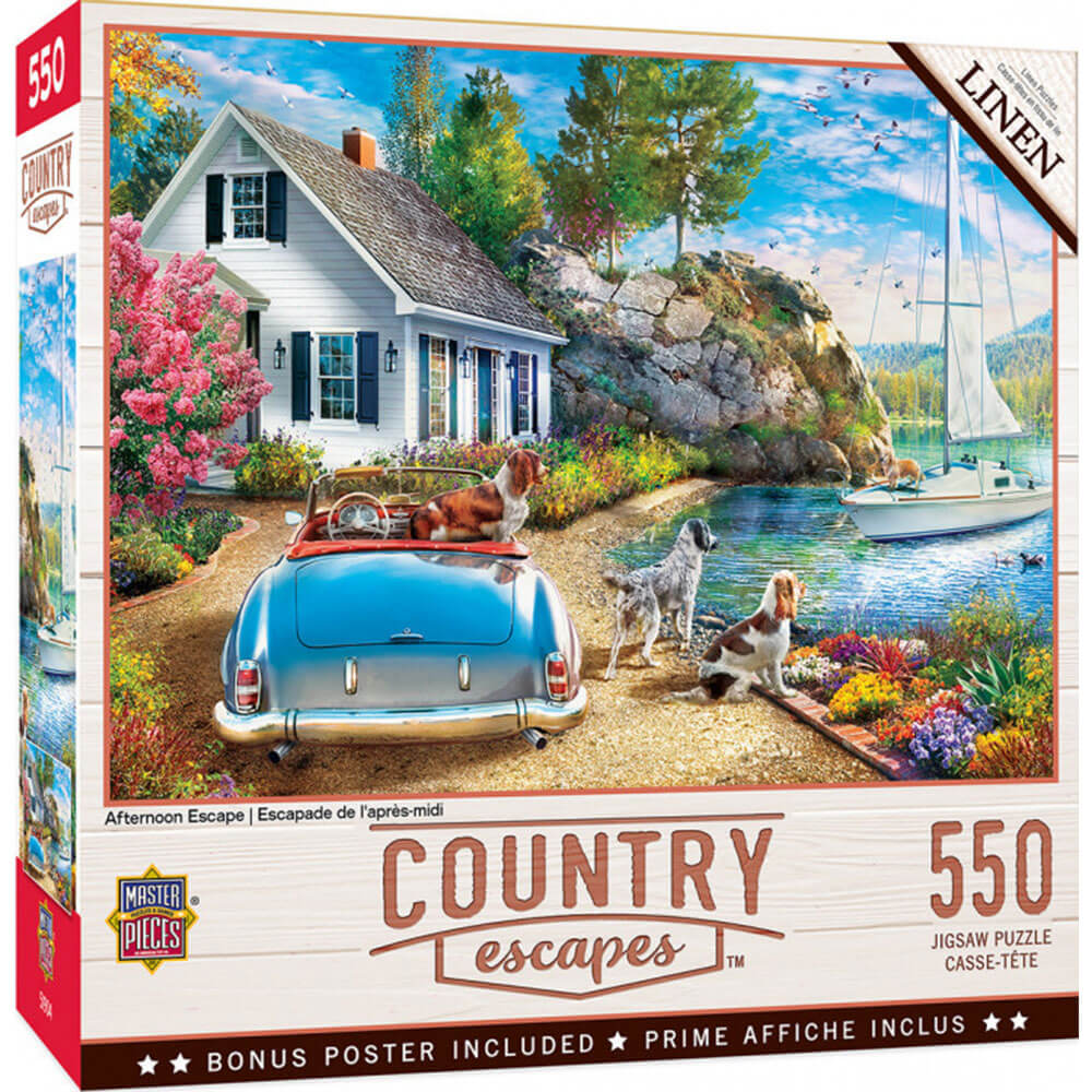 Masterpieces Country ontsnapt 550 pc puzzel