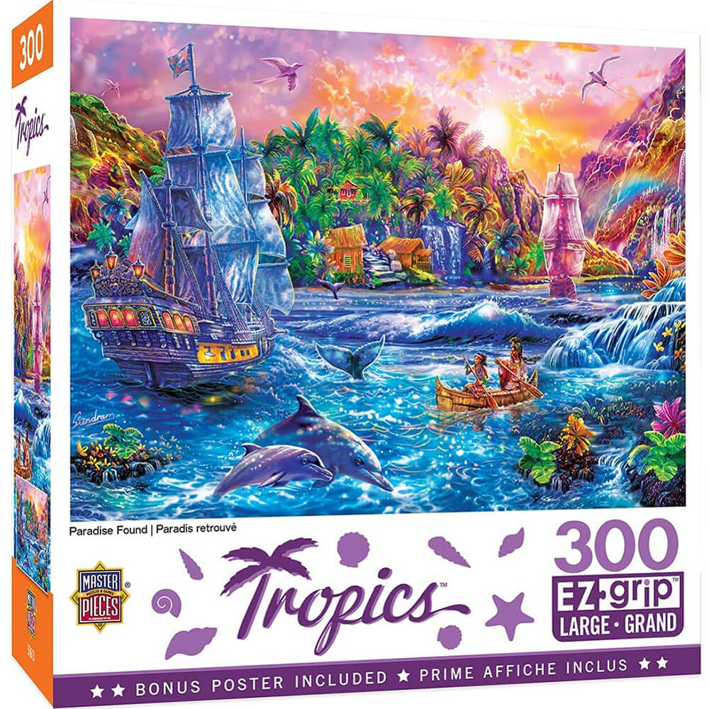 Masterpieces Ezgrip Tropics 300pc rompecabezas