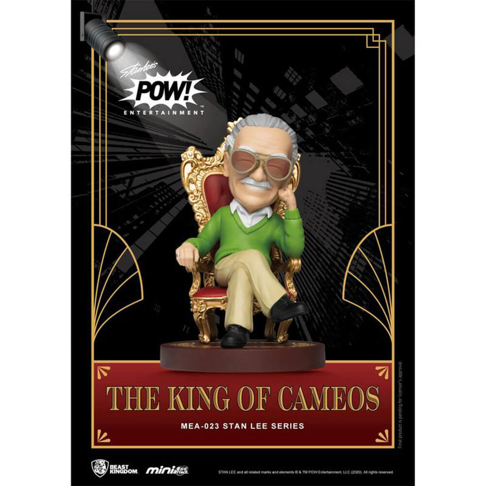 Mini Figura de ação de ataque de ovo Stan lee