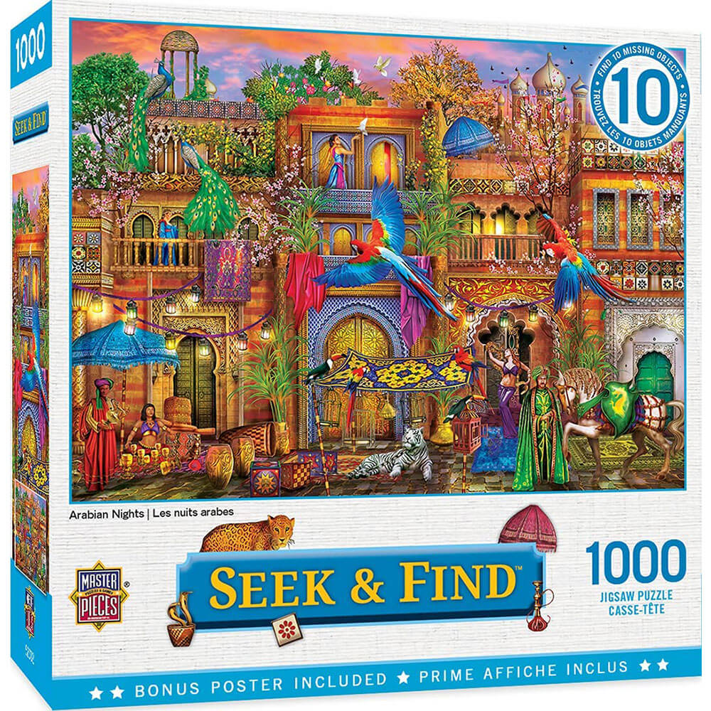 MasterPieces Seek & Find 1000pc Puzzle