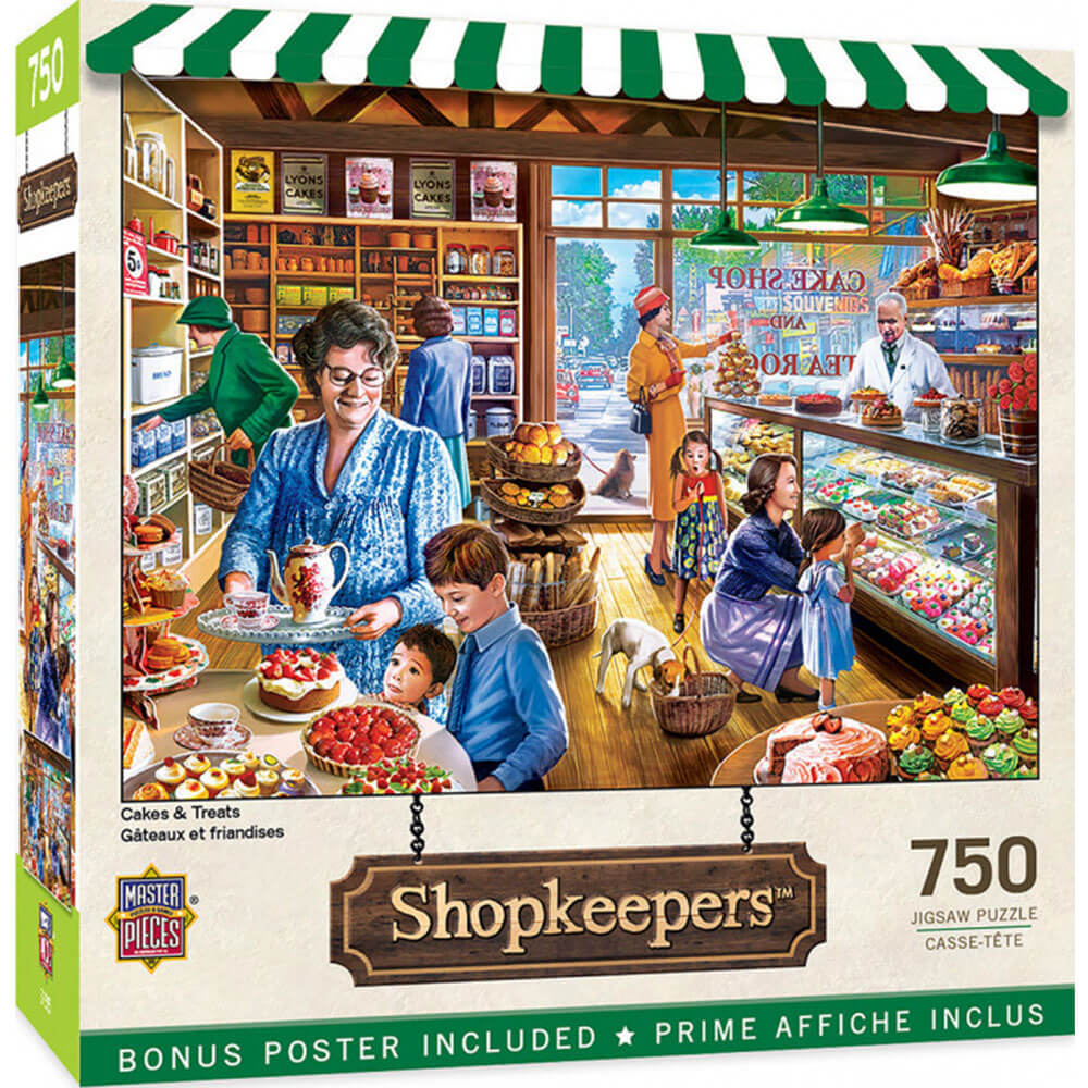 Masterpieces butiksejere 750 pc puslespil