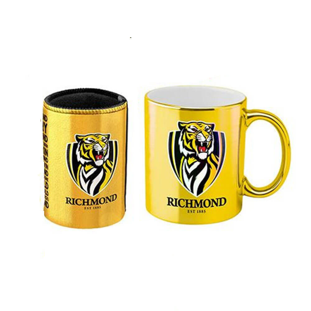 AFL Metallic Coffee Mug & Can Cooler Pack