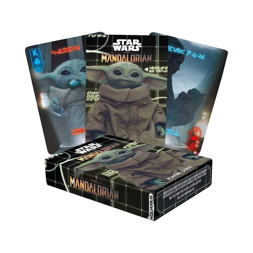 Star Wars the Mandolorian Grogu Playing Cards