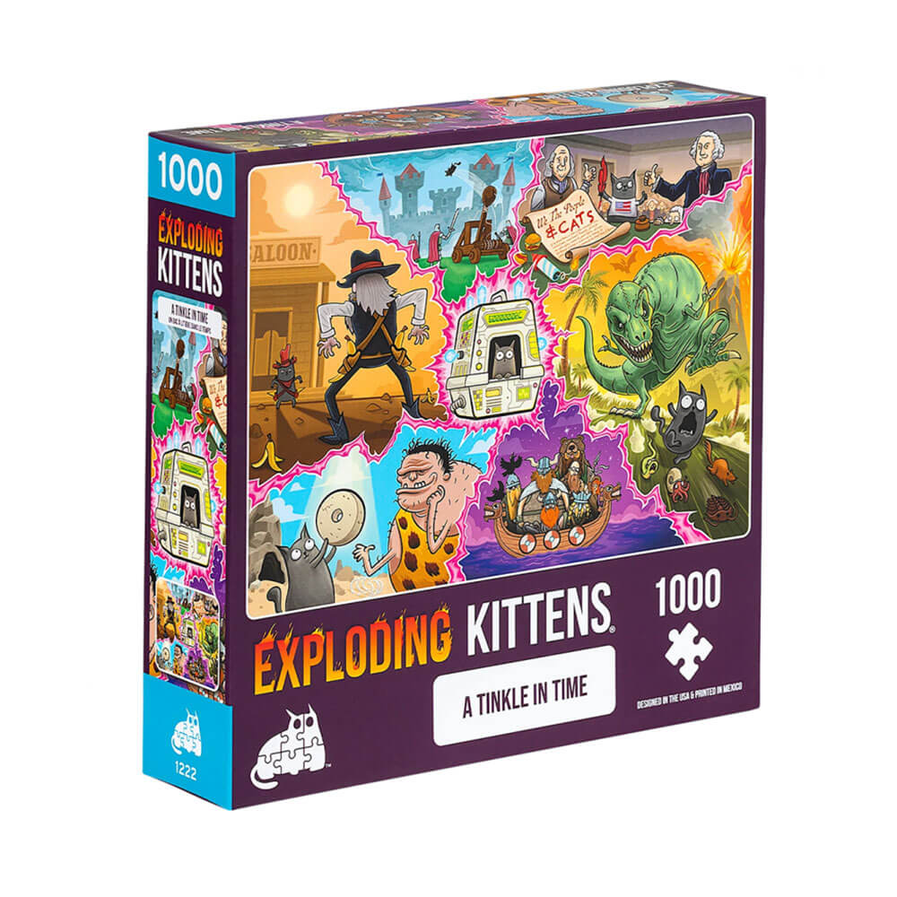 Puzzle de gatinhos explodindo 1000pcs