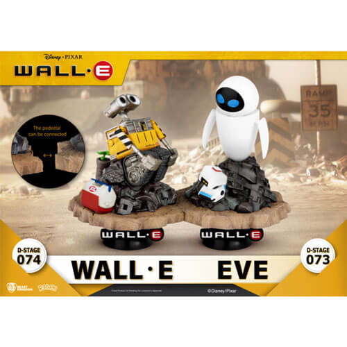 Beast Kingdom D Stage Eve Wall-E Figure