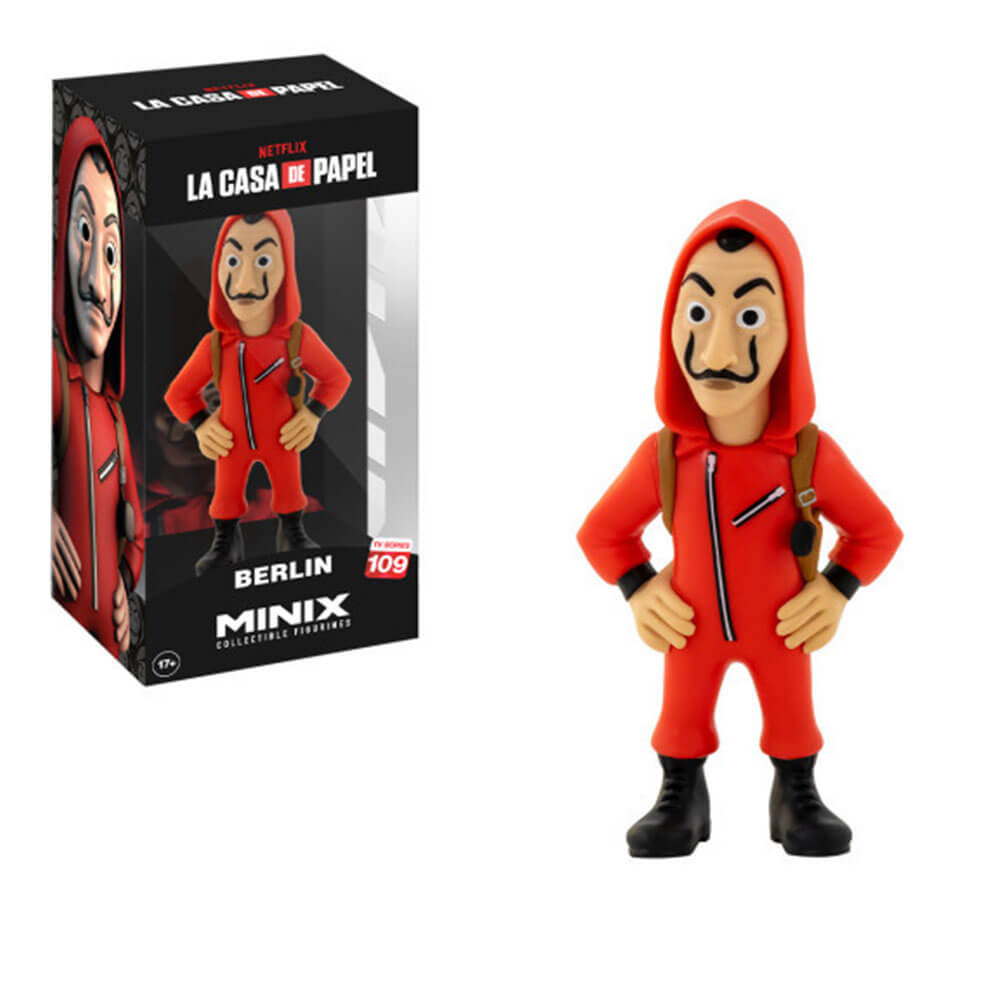 Minix Money Heist con figura coleccionable de máscaras