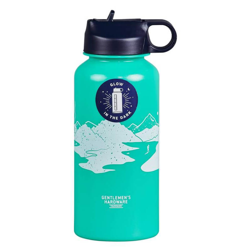  Gentlemen's Hardware Glow In The Dark Wasserflasche