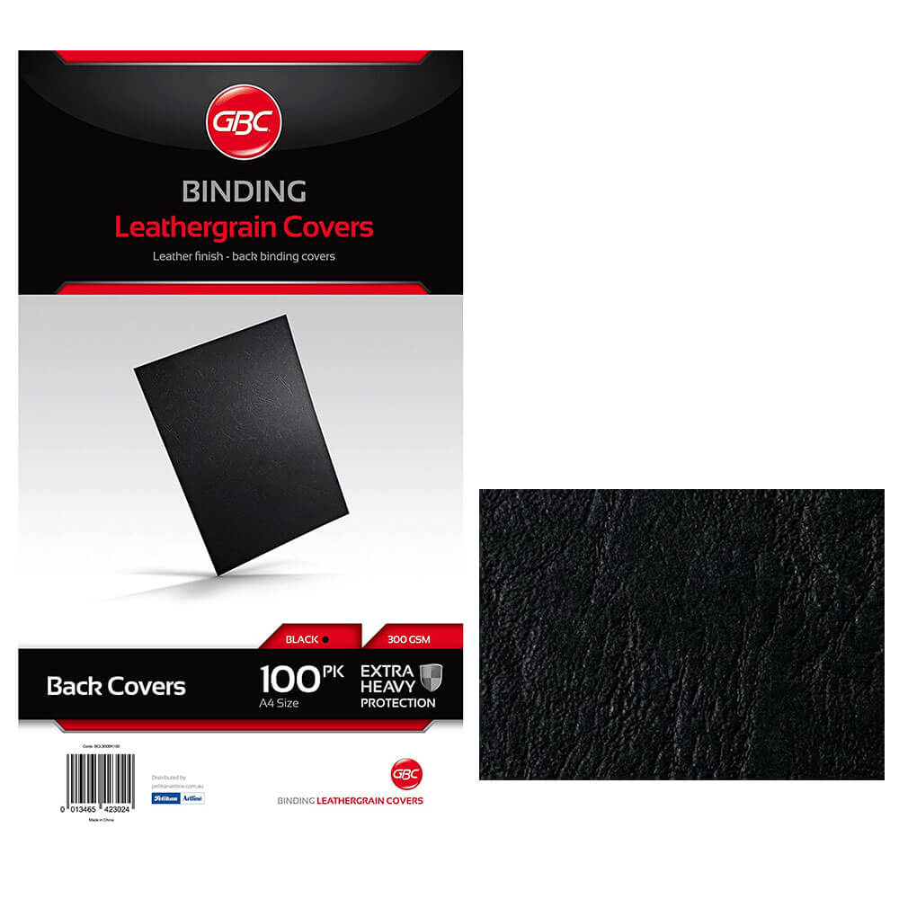 GBC Ibico Leathergrain Coperture di rilegatura A4 100pk