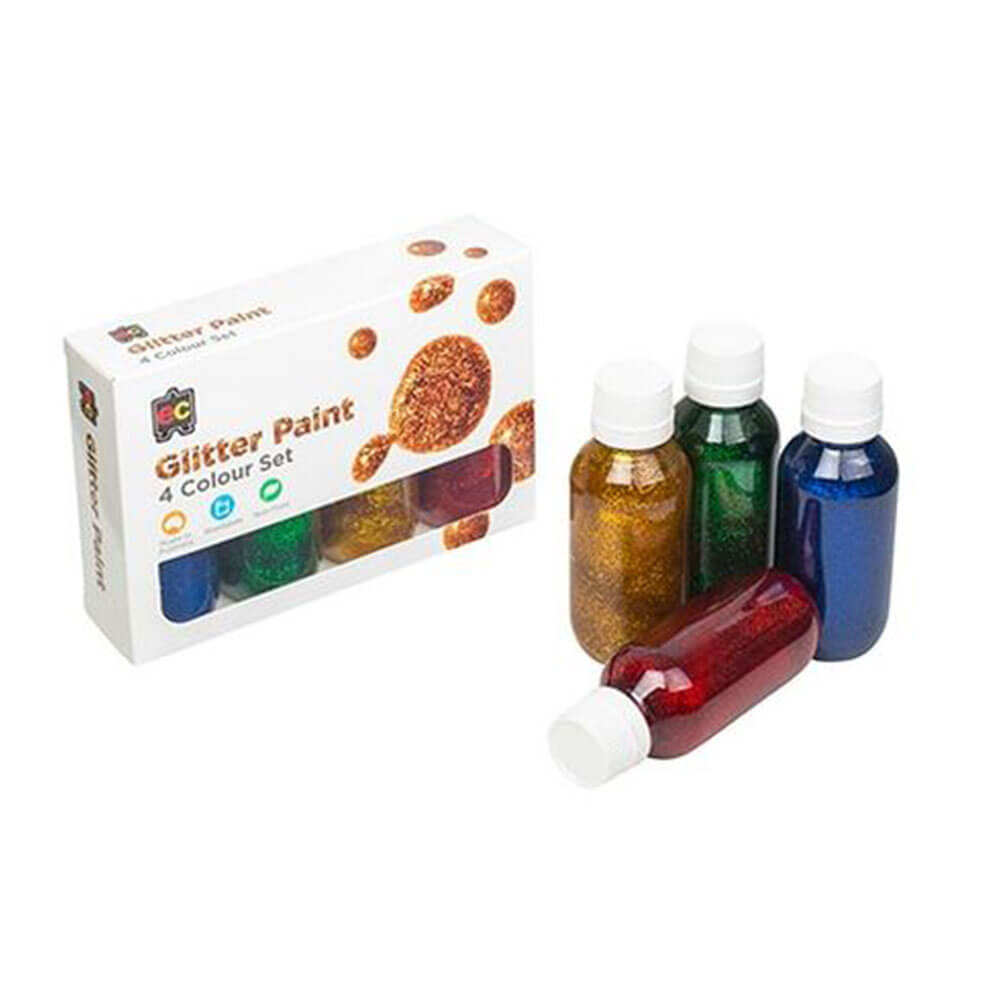 Set de pintura con brillo de EC 4pcs surtido de 100 ml