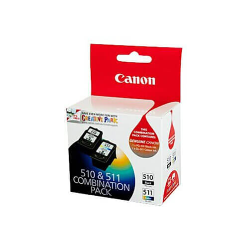 Canon Inkjet Cartridge Combo Pack (PG510/CL511)