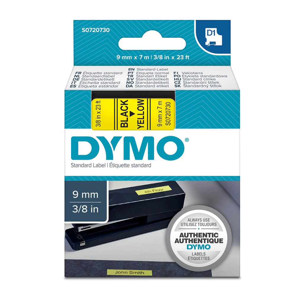 Dymo D1 Klebebandetikett 9 mm x 7 m