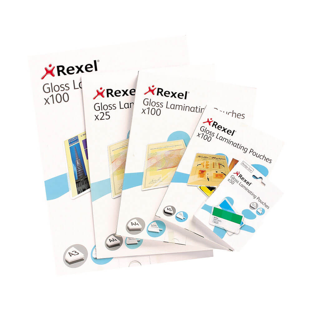 Rexel Lamineringspåsar A4 100PK