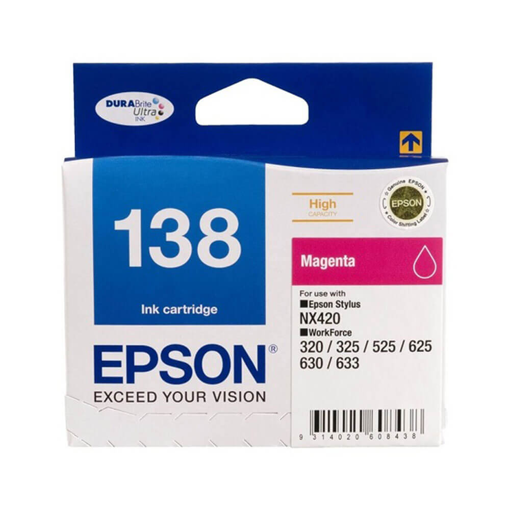 Cartucho de inyección de tinta de Epson High T138