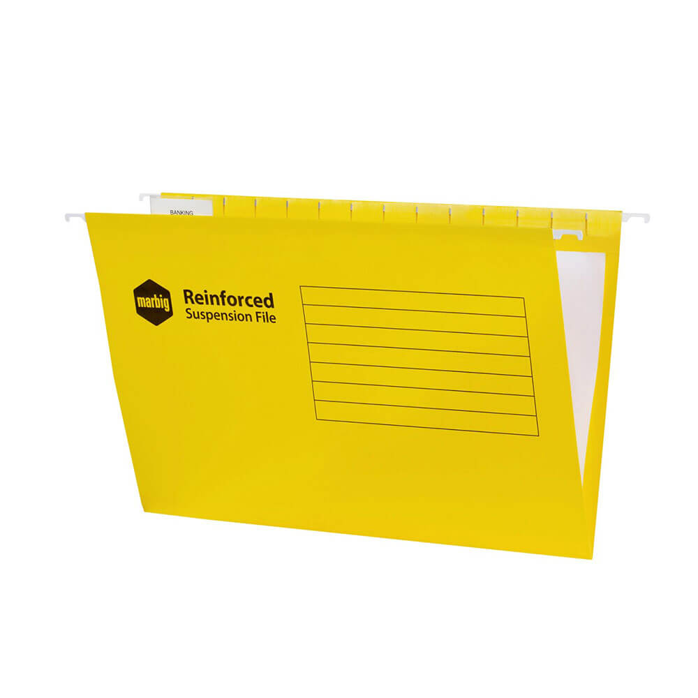 Archivos de suspensión Marbig Foolscap 25pk