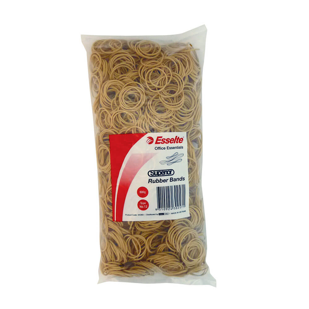 Esselte Rubber Bands 500g taske