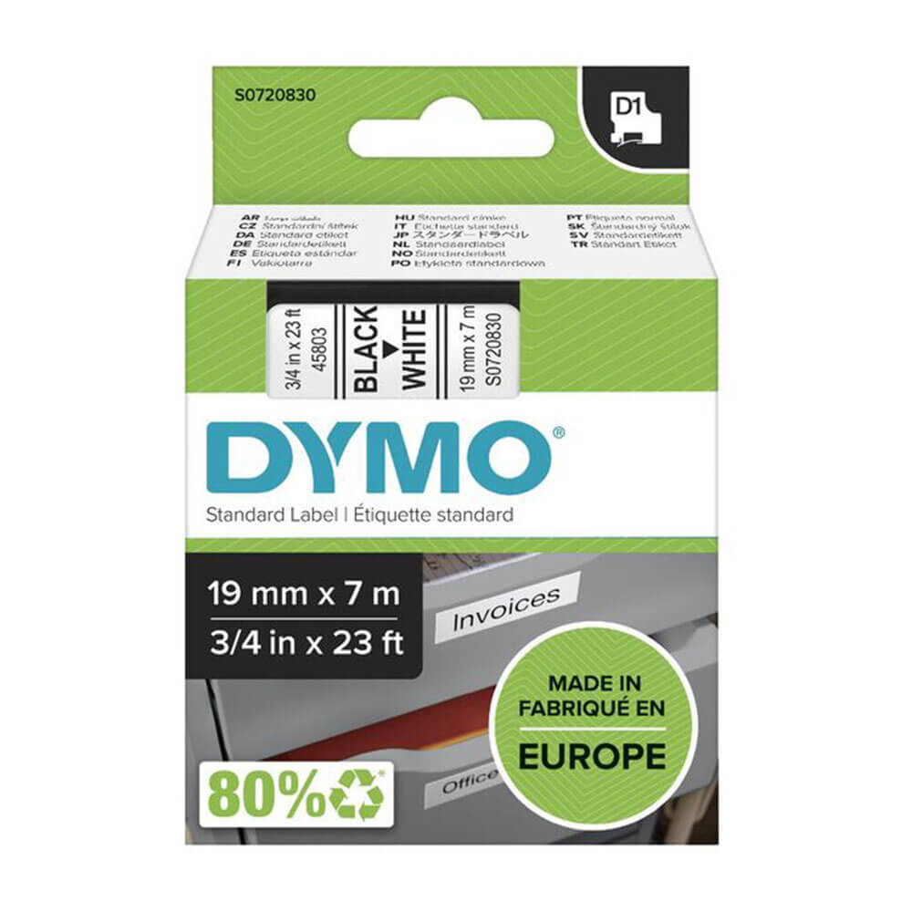 Dymo D1テープラベル19mmx7m