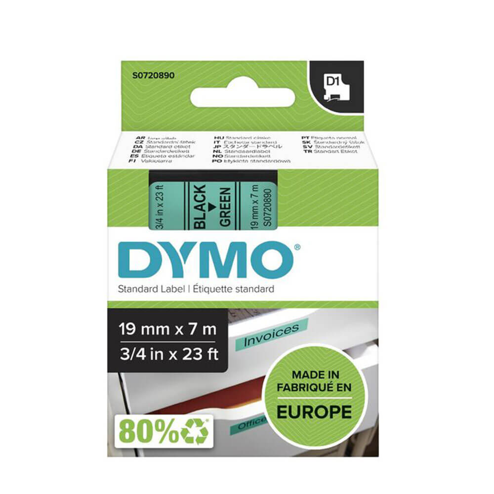 Dymo D1 Klebebandetikett 19 mm x 7 m