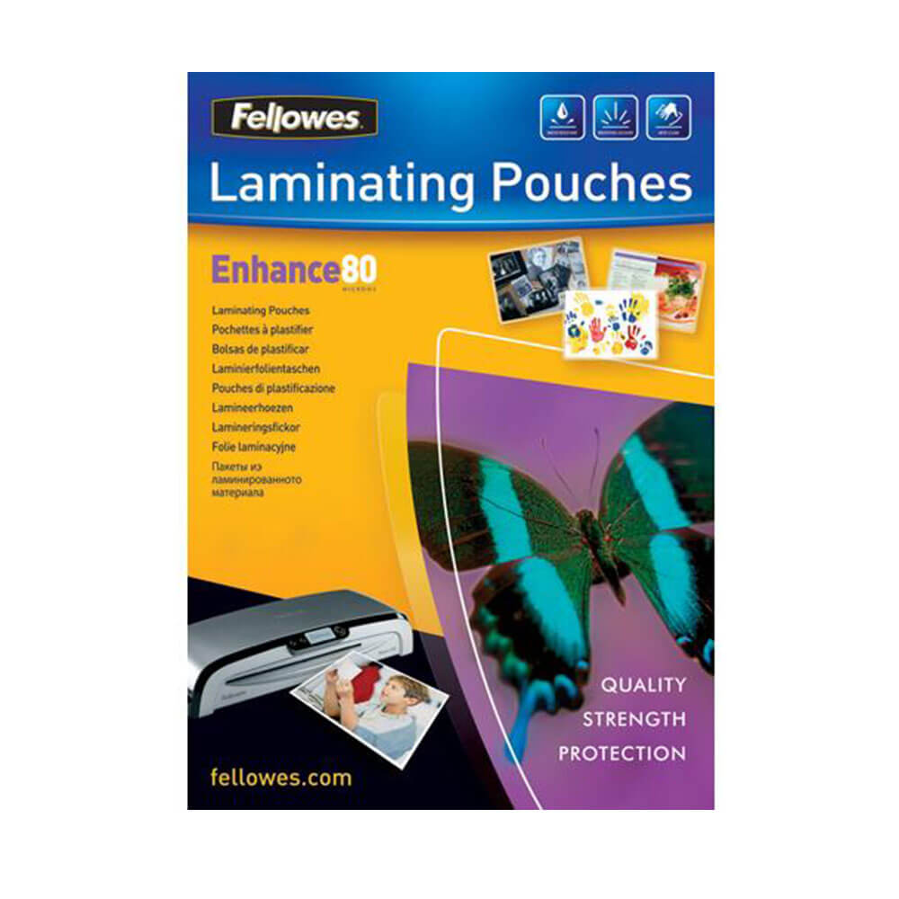 Fellowes Lamining Pouches Gloss A4 25pk