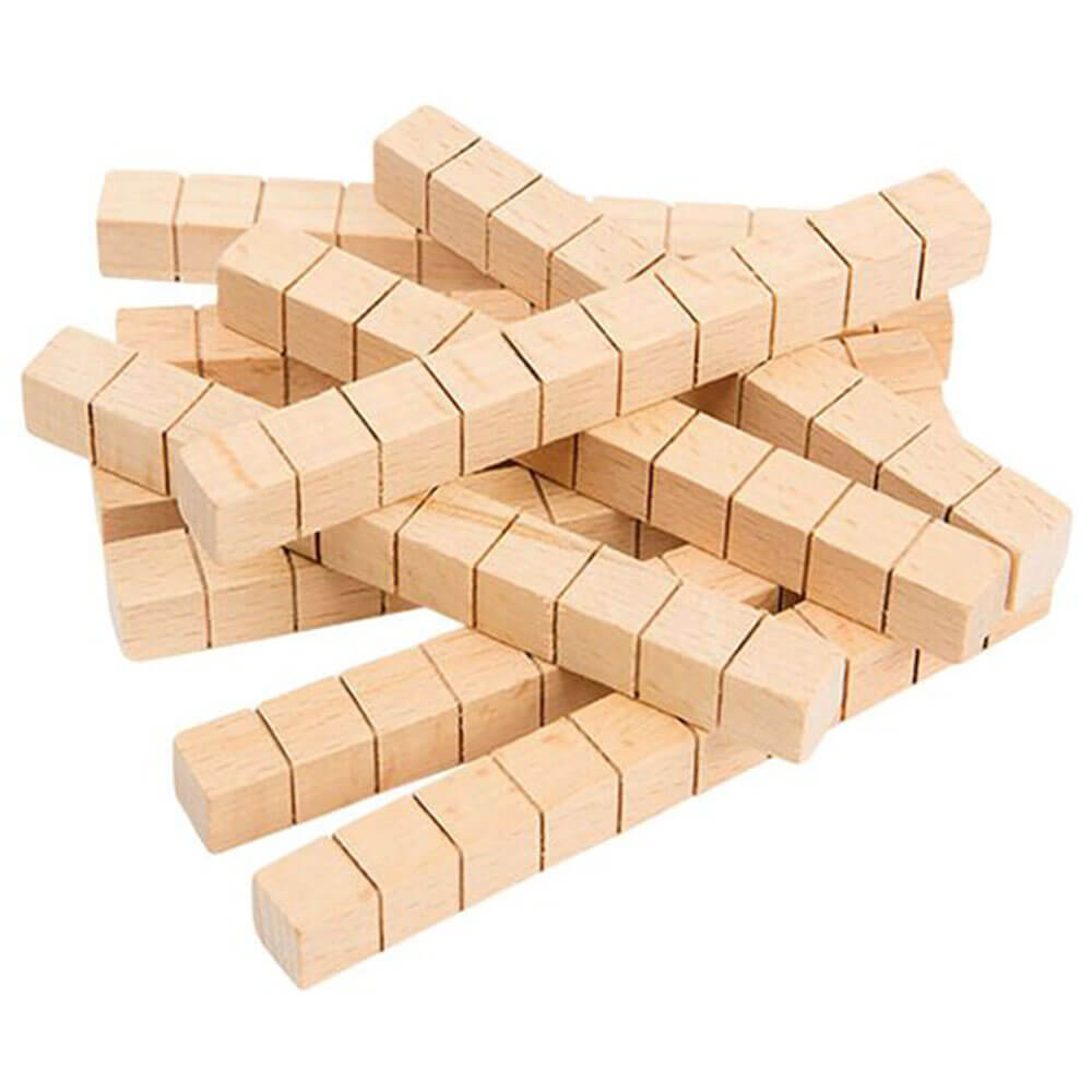 Learning Can Be Fun Wooden Counting Cubes