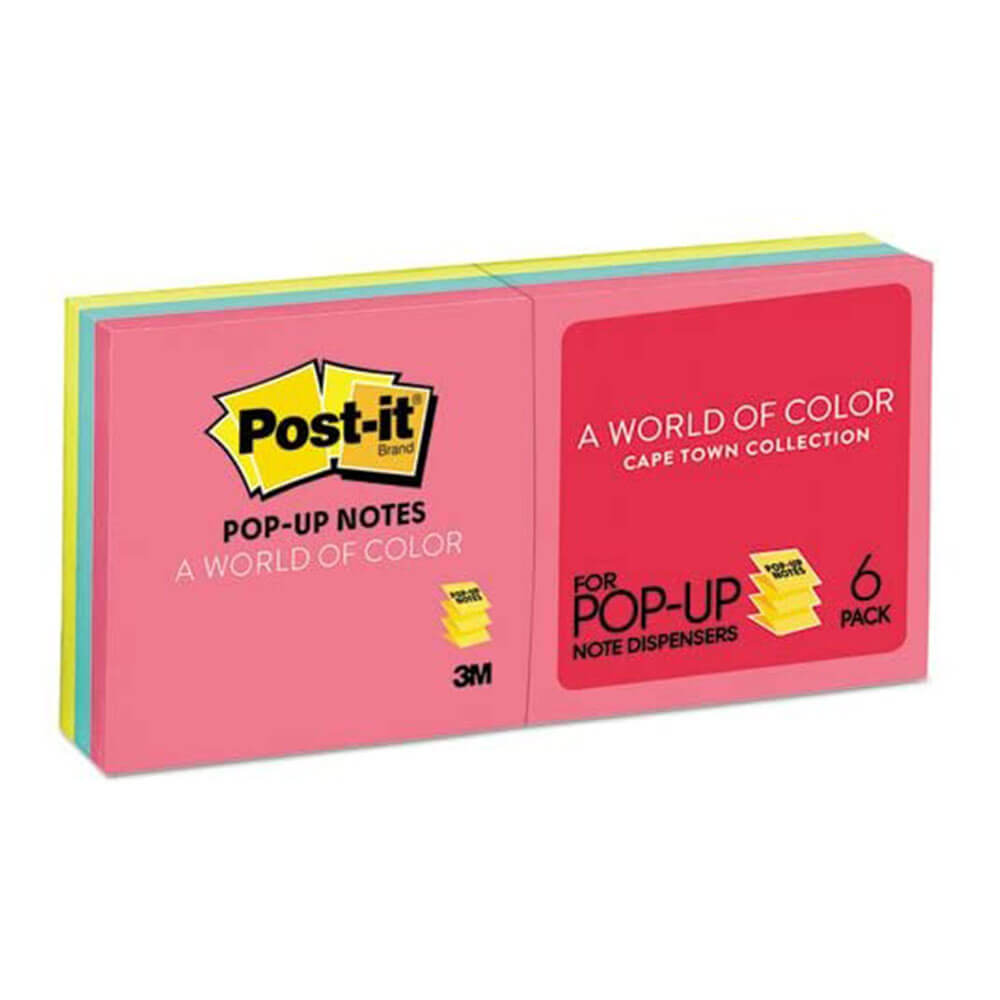 POST-IT POP-UP-NOTER FÖRFÖRANDE (6PK)