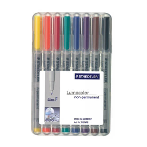 Staedtler Water Soluble Marker Fine Assorted