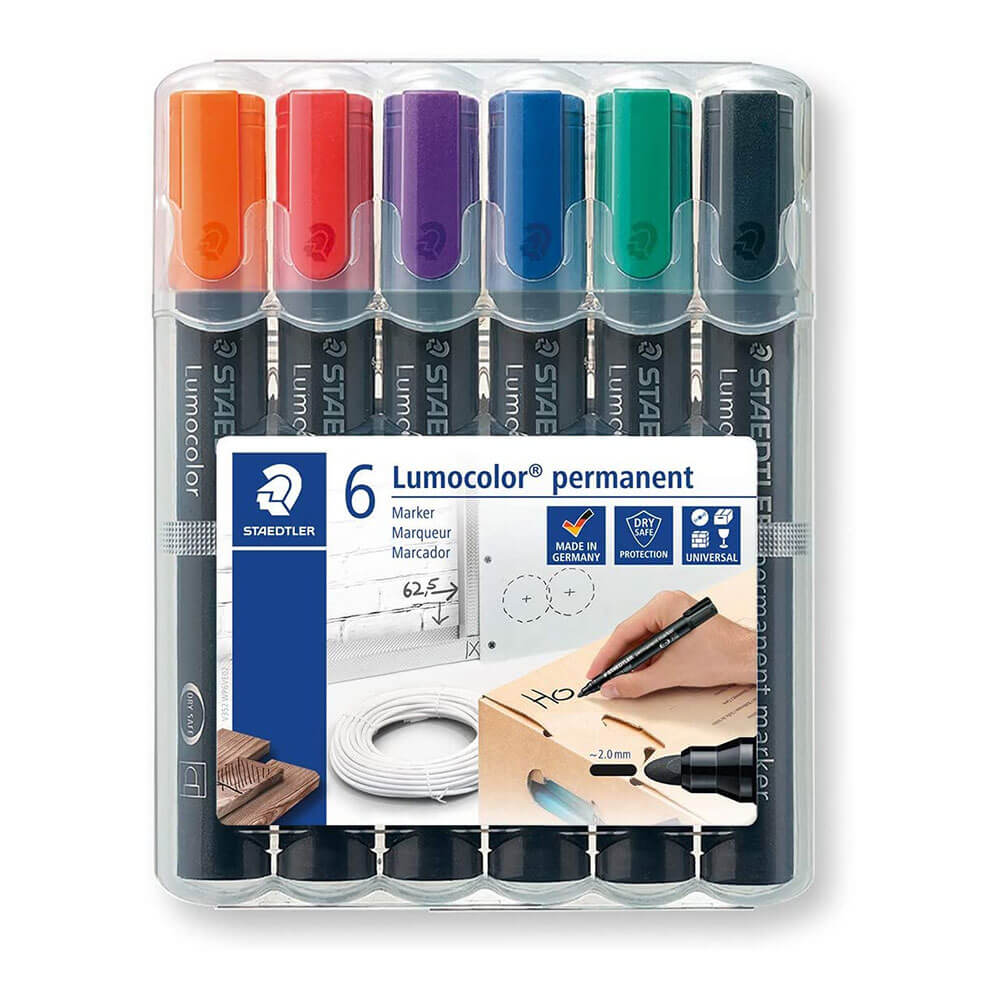 Staedtler Lumocolor永久マーカー弾丸