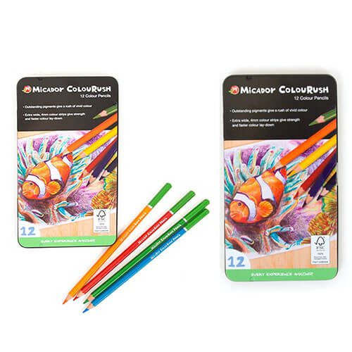 Micador Colourush Coloured Pencil Assorted