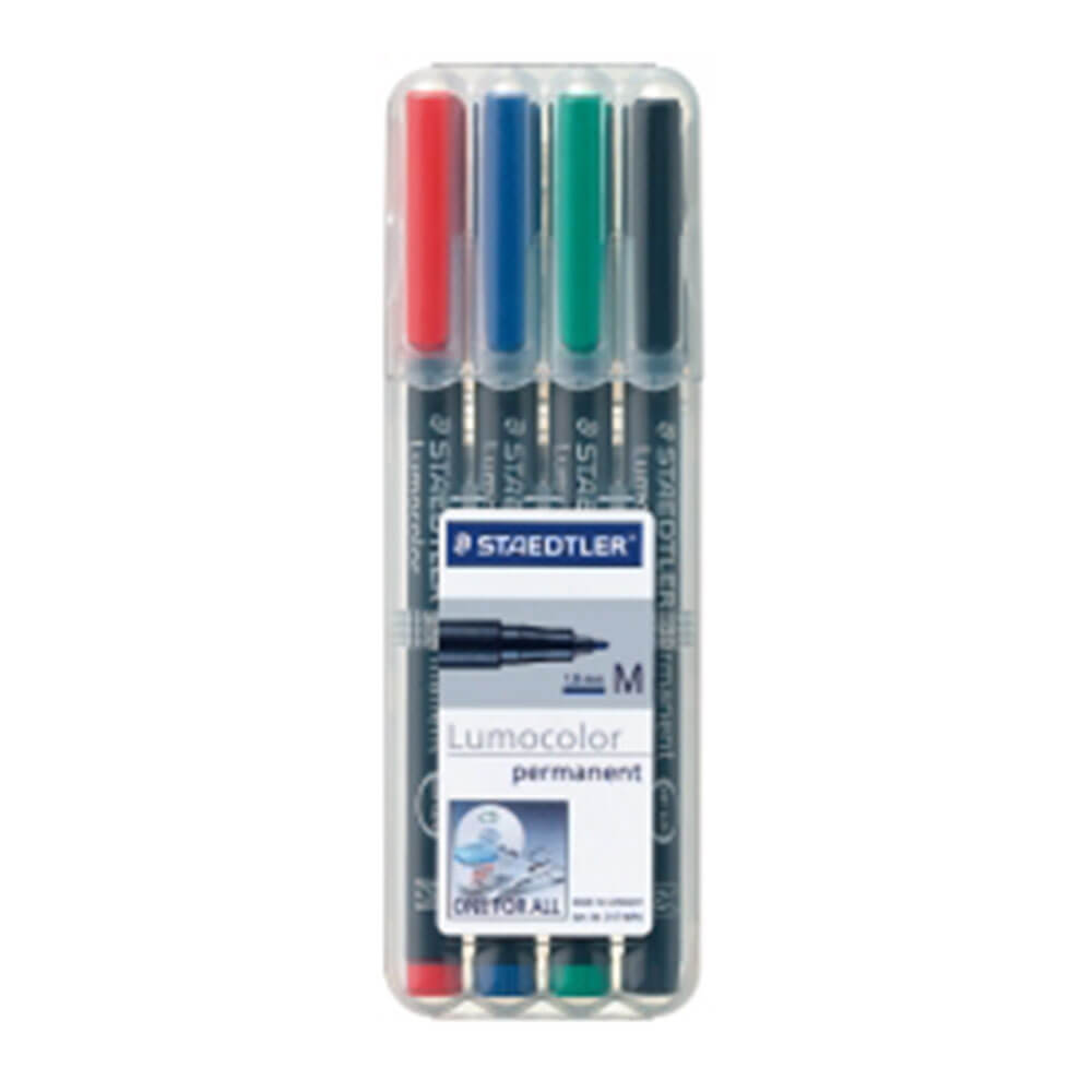 Staedtler 317 Marker Permanent Medium Assortered