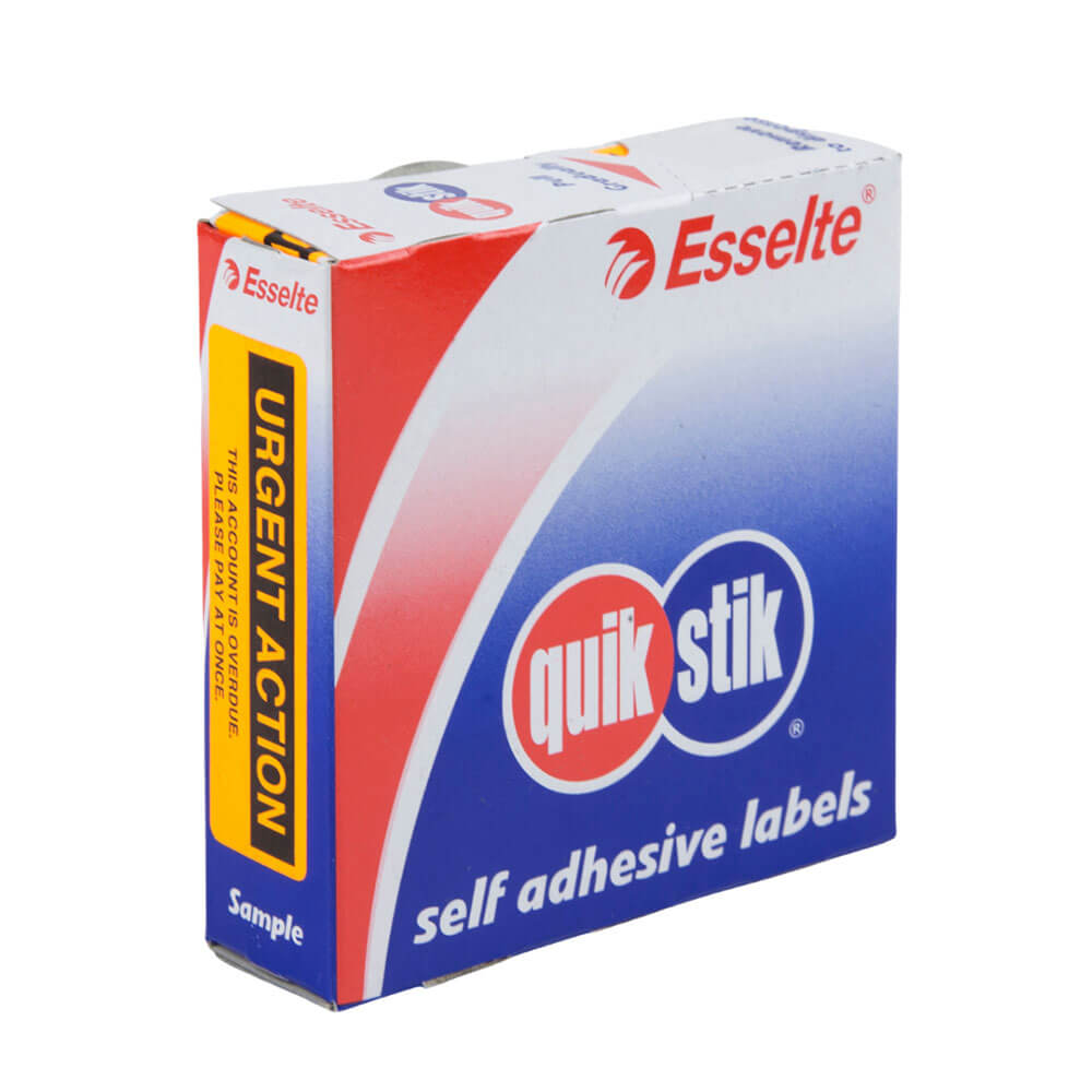 Esselte Quik Stik Etyels 125pcs (19x63 mm)