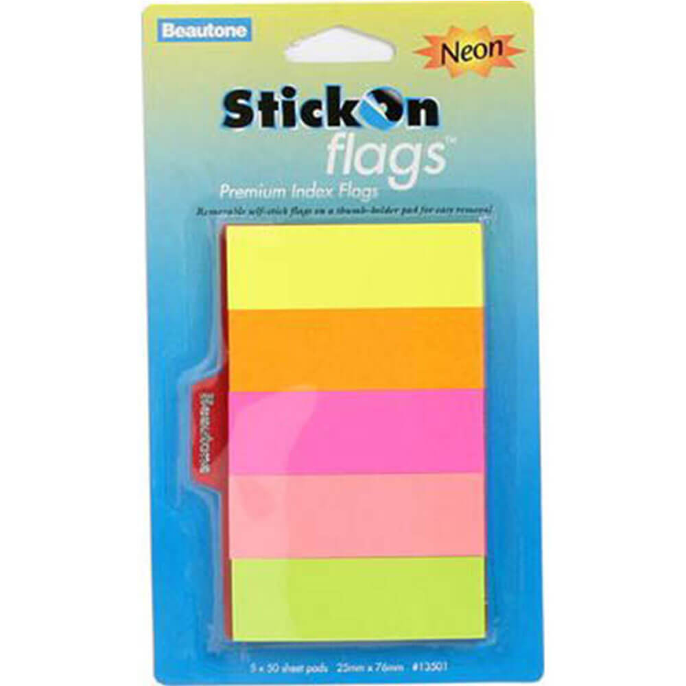 Belly Stick on Bands 250 fogli (neon assortito)