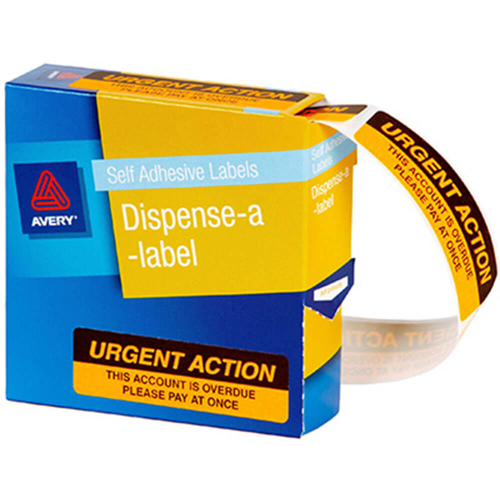 Avery Self-Adhesive Labels 125pcs (19x64mm)