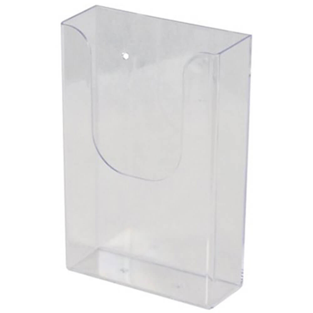 Deflecto Portrait Wall Mount Brochure Holder (Clear)