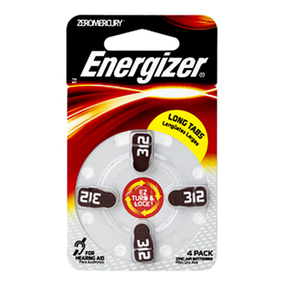 Energizer Hearing Aid Batteries (4pk)