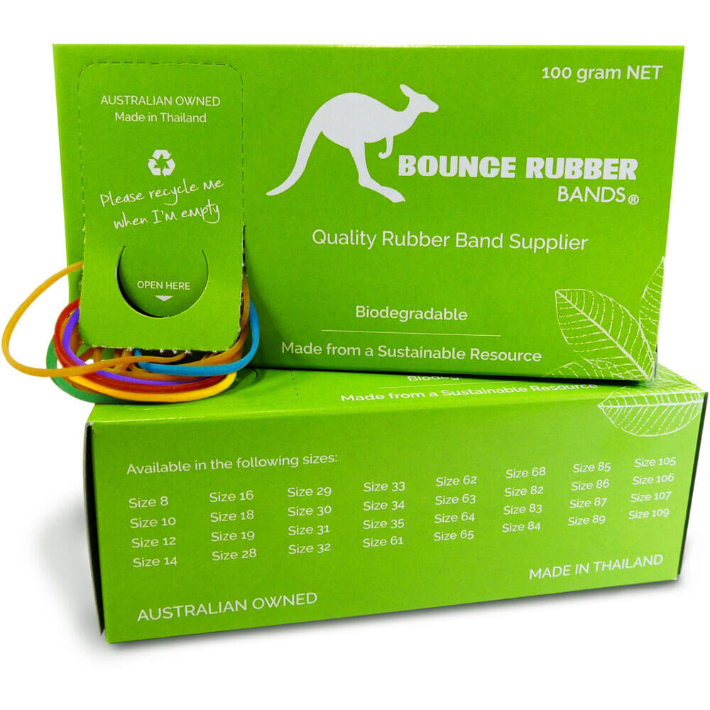 Bounce Rubber Bands 100g (taille assortie)