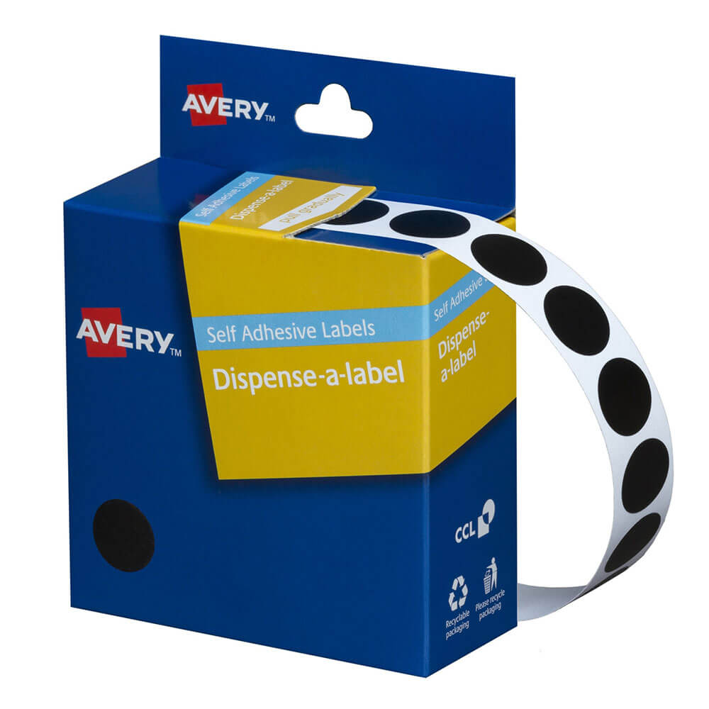 Avery autoadhesivas etiquetas de puntos 14 mm (1050pcs)