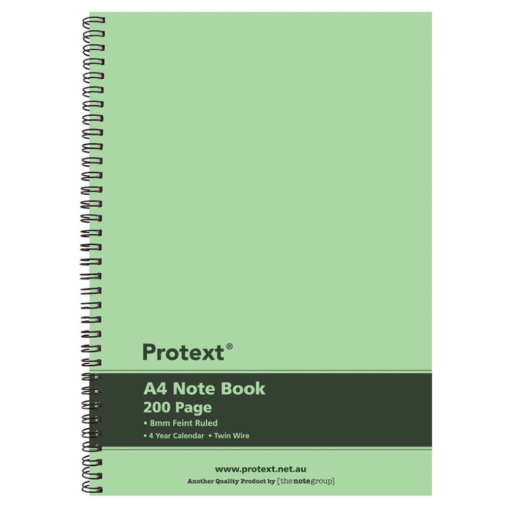 Protext Twin Wire Notebook 200 pagina's (A4)