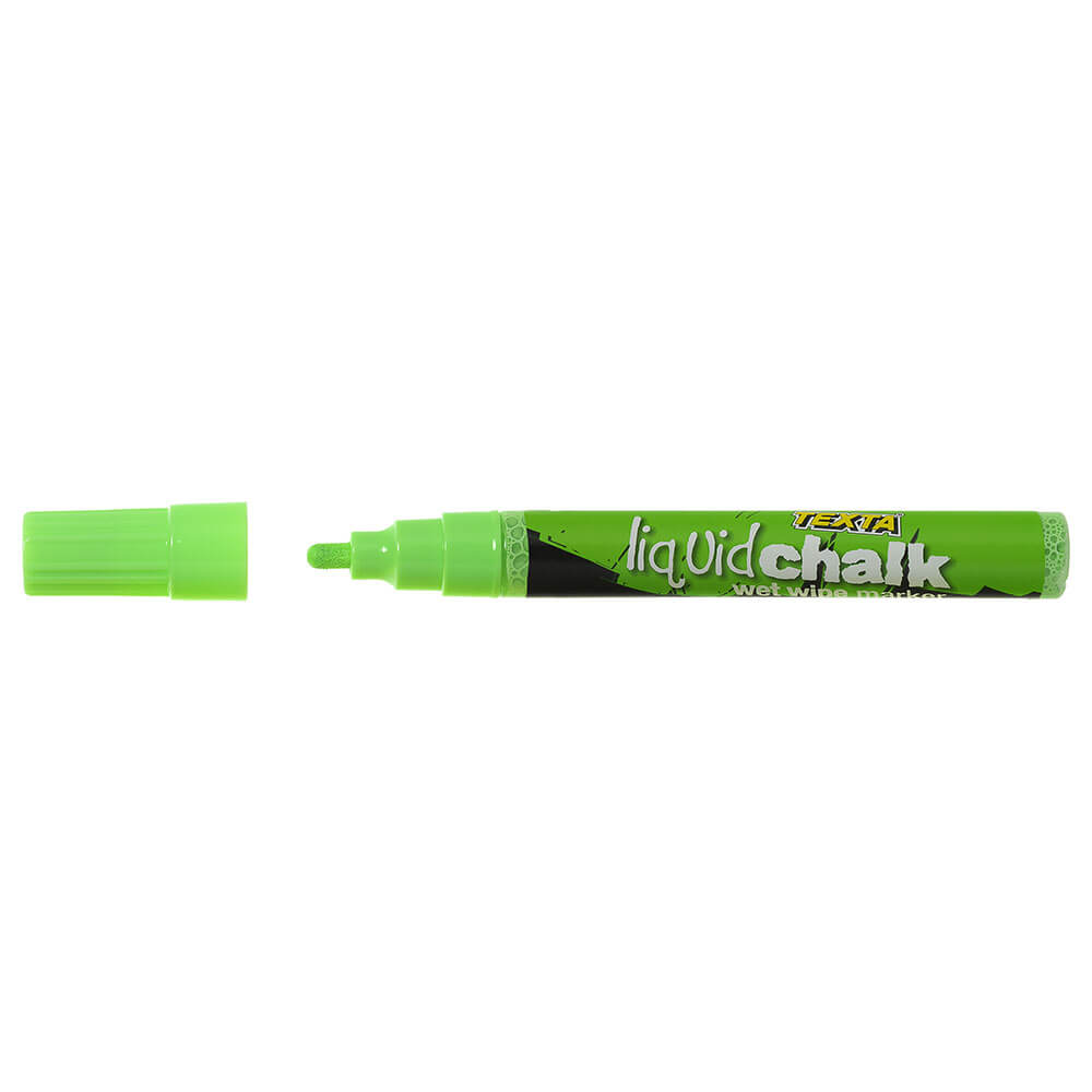 TEXTA Liquid Chalk Bullet Tips Wet Wipe Marker