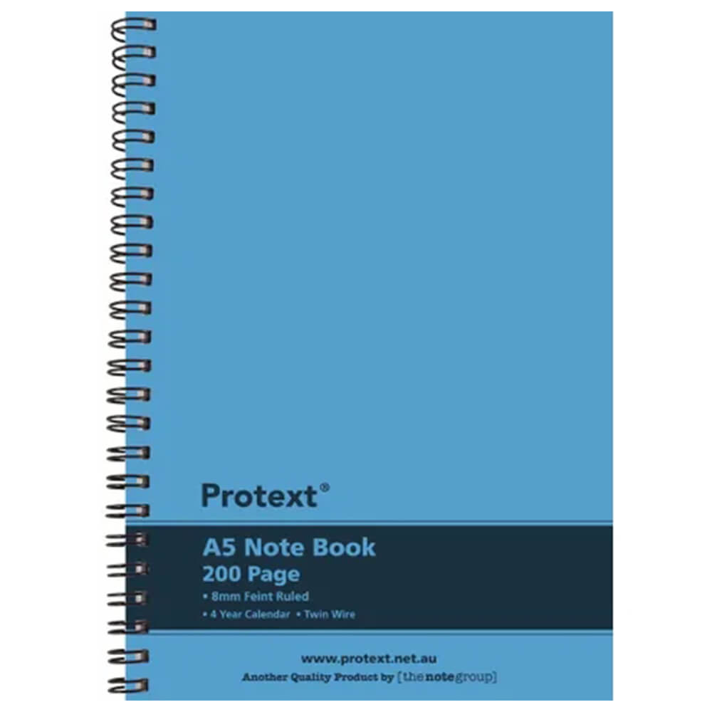 Protext Twin Wire Notebook 200 pagine (A5)