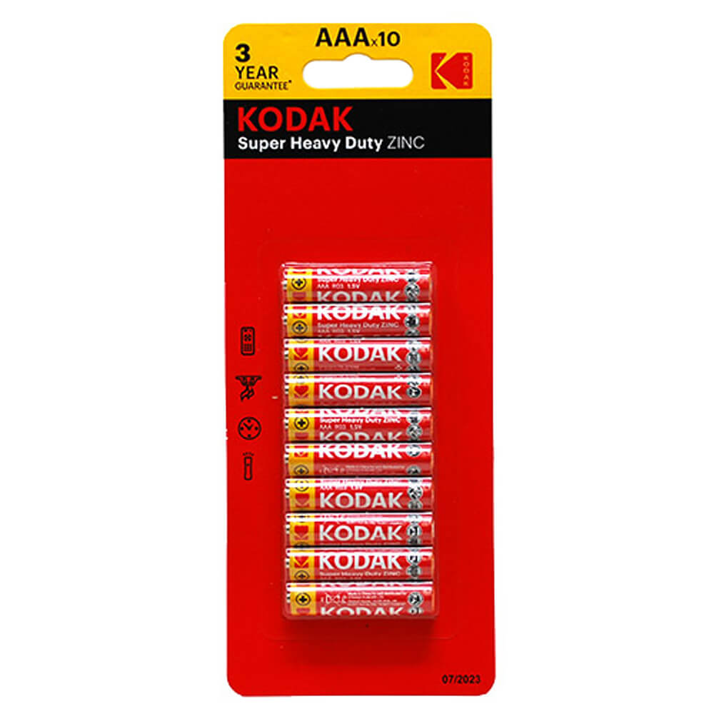 Kodak Super Heavy-Duty Bateries (AAA)