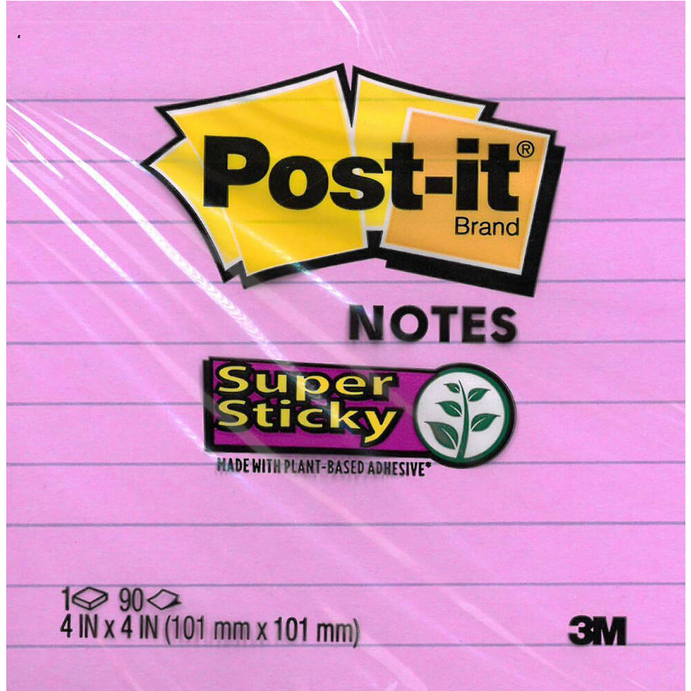 Note foderate super appiccicose post-it (90 fogli)