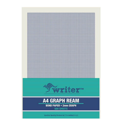 Writer Portrait Graph Paper (1 Ream)