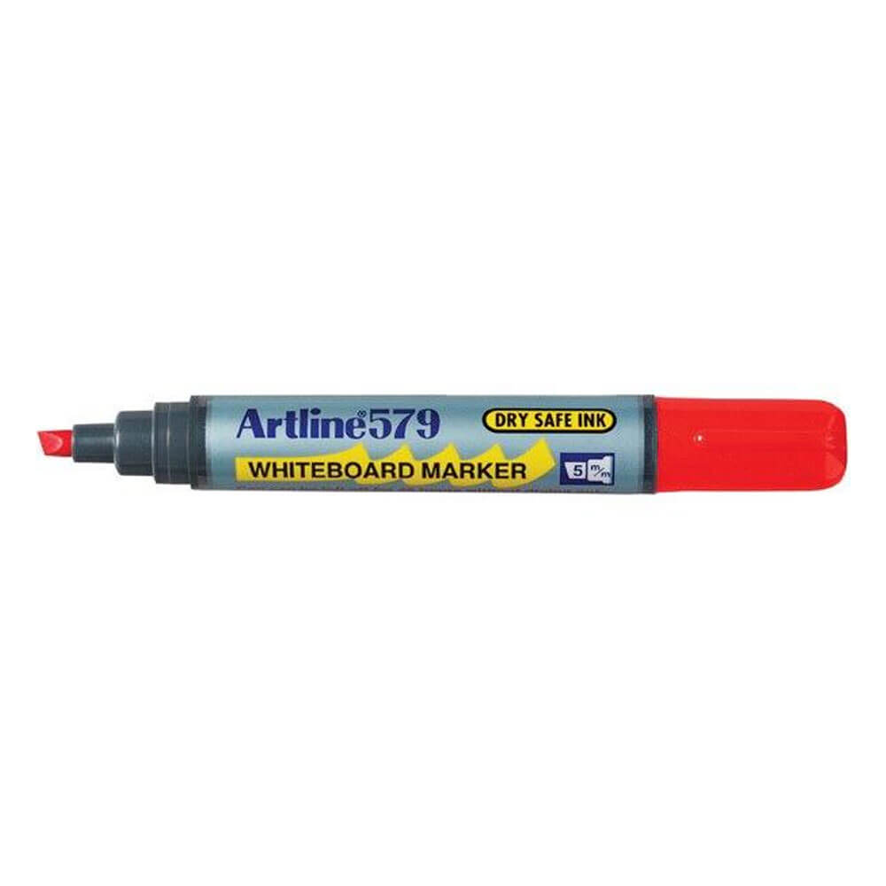 Artline Whiteboard 5 mm de la punta de cincel (caja de 12)